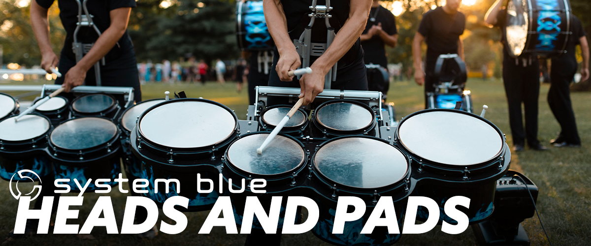 Blue Devils Heads and Pads