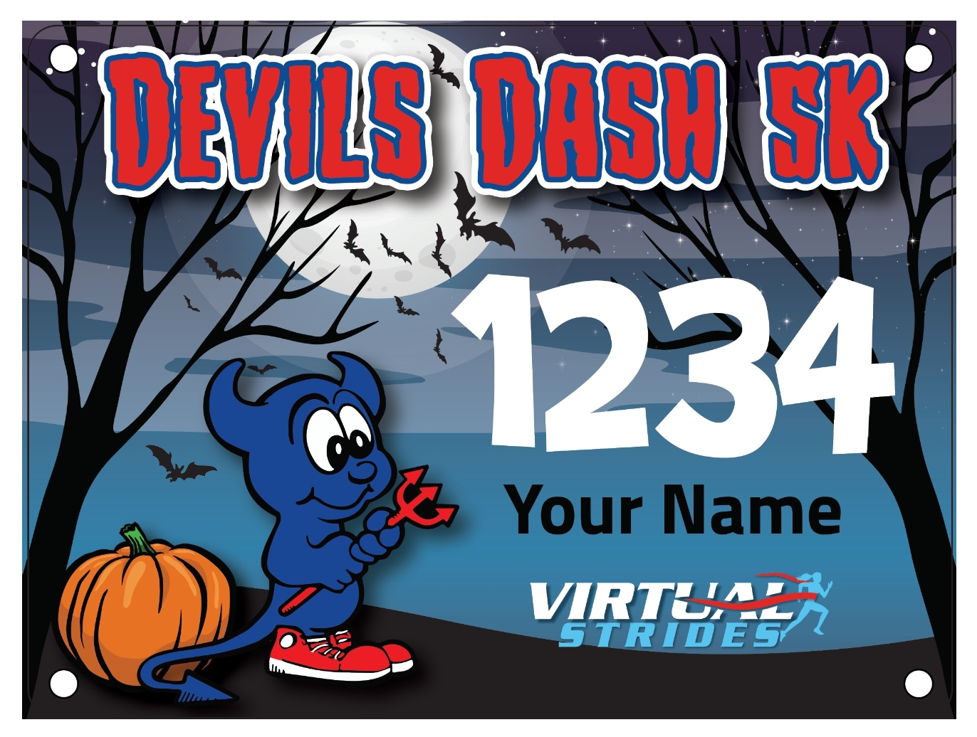 Devils Dash Bib
